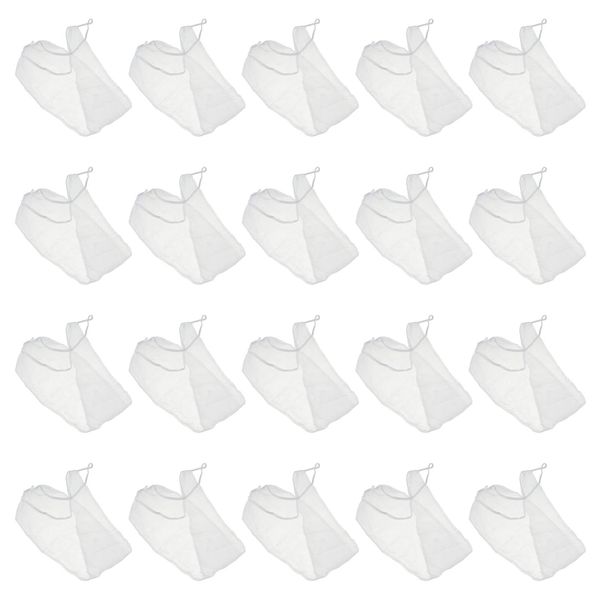 HEALLILY Disposable Thong Panties 100 Pcs Breathable Women Spa T Thong Underwear for Women Ladies Spa Accessory (White)