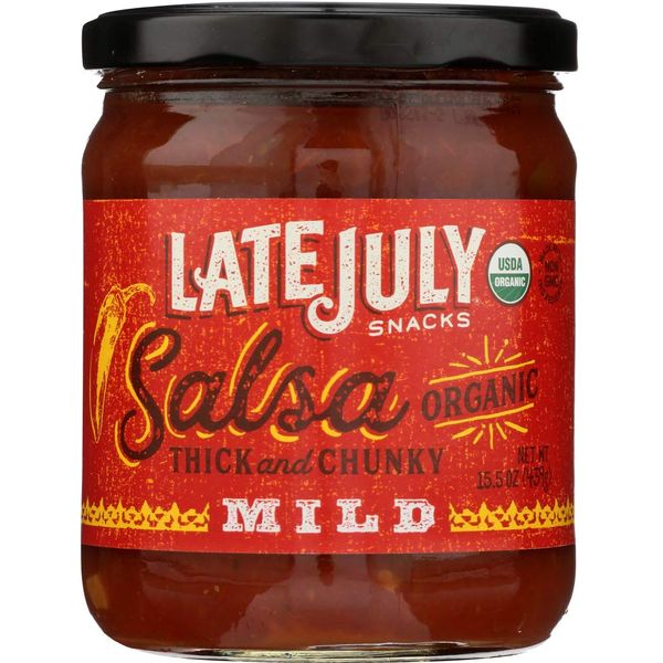 Late July Organic Thick and Chunky Mild Salsa, 15.5 OZ