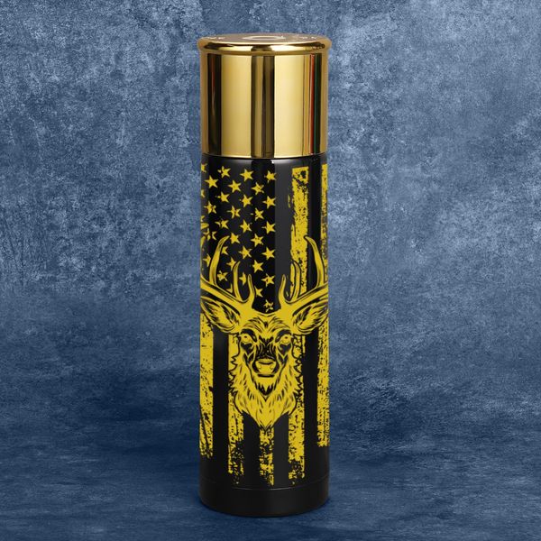 Hunting Gifts for Men - I'D Rather Be Hunting 25 oz Tumbler - Unique Deer Hunting Gifts for Men Who Have Everything - Birthday Gifts for Men Dad Him - Mens Stocking Stuffers Gifts for Hunting Lovers
