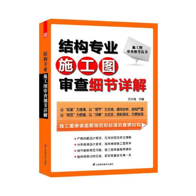 结构专业施工图审查细节详解 任大海 江苏科学技术出版社【正版书】