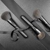 SIXPLUS Face Brushes, Set of 3, Foundation Brush, Cheek Brush, Powder Brush, Dawn Series (Black)