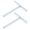 Budget Lock Square Taper Key T Tee Bar Key Pack of 2