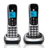Motorola cd4012 digital cordless telephone with answering machine, 2 handsets