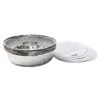 OMNIA Aluminium Mould with Cardboard Lid, Pack of 5