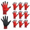 ACE AG7810 Earl Force Gloves with Natural Rubber Backing, M Size