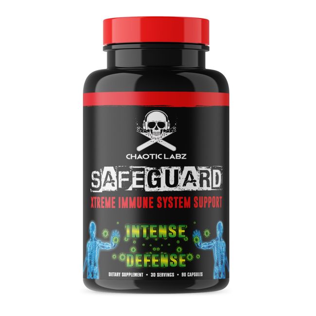 SAFE GUARD IMMUNE SYSTEM Elderberrry, Zinc, Goldenseal, vitamin c, Echinacea