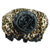 Kella Milla Stylish Satin Shower Cap - Brown Leopard