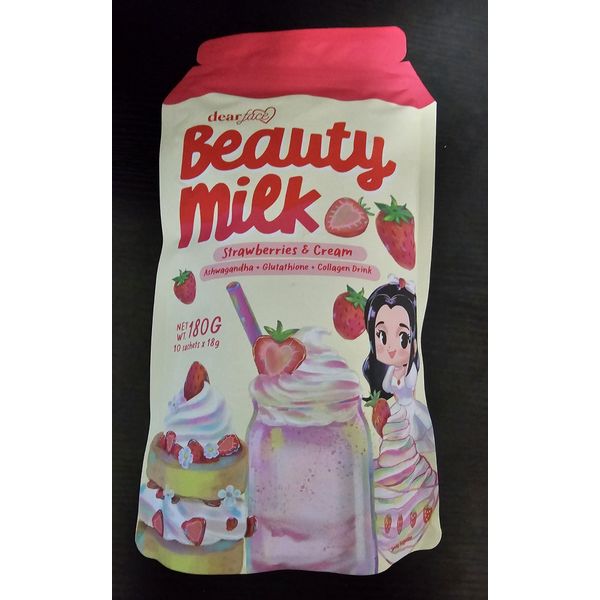 Dear Face Beauty Milk Strawberry & Cream 