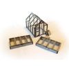 Laser Cut Greenhouse & Cold Frames For Model Railway – OO/4mm/1:76