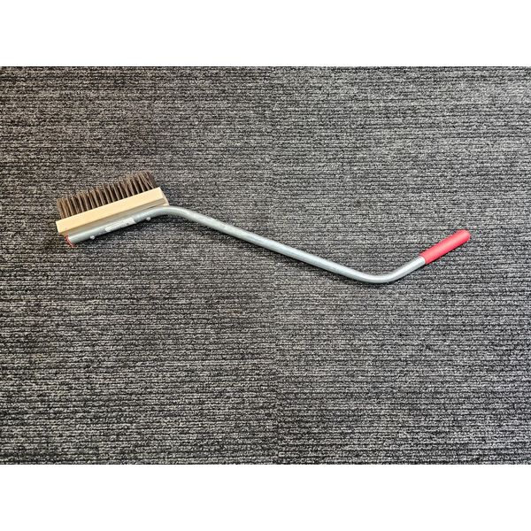 (QTY 2) Malish SSGB-02 Medium Bristle Broiler/Grill Brush with Handle