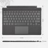 Rii Surface Pro 7 Keyboard - Bluetooth 5.2, 7-Color Backlight, Compatible with Surface Pro 7 Plus/7/6/5/4/3, Gray