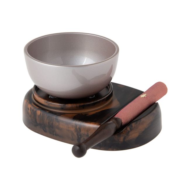 Orin Buddhist Altar Mini Buddhist Altar Set, Easy to Match Buddhist Altar, Buddhist Accessories for Pets, Rindai, Rindai, 3-Piece Set, Kotone, Black Marine, Cherry Blossom, 2.3 Inches, Made in Japan, Sun Meny