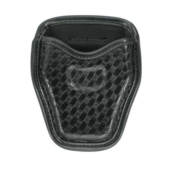 Bianchi 7934 AccuMold Elite Open Handcuff Case, Basketweave Black