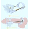 Adjustable Ergonomic White Penile Traction Device for Effective Enlargement