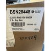 Business Source D-Ring View Binder 2" Capacity 11x8-1/2" Black 28448