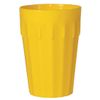 12X Kristallon Tumblers Yellow 142ml Drinking Restaurant