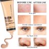 Boobeen Full Coverage Foundation - Concealer Liquid Foundation Matte Creamy Foundation Smoothing Lightweight Flawless Makeup Base