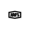 100 Percent Black Die-Cut Trailer - 16 Inch Decal
