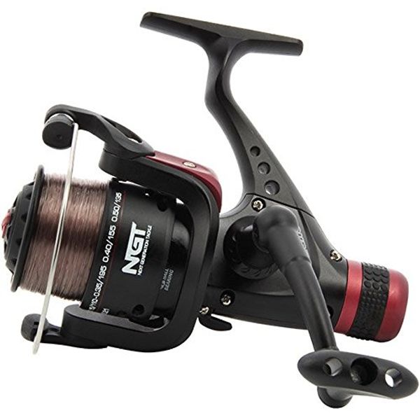 NGT CKR50 Coarse Fishing Reel with 8lb Line, Black