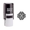 StampExpression - Quaternary Celtic Knot Self Inking Rubber Stamp - Black Ink (A-6140)