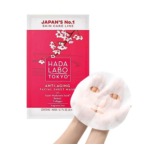 Hada Labo Tokyo Red Anti-Aging Sheet Mask in sachet