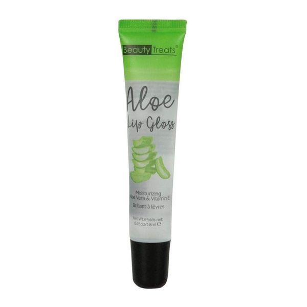 Beauty Treats Aloe Lip Gloss Clear Aloe Vera & Vitamin-E Lip Moisturizer