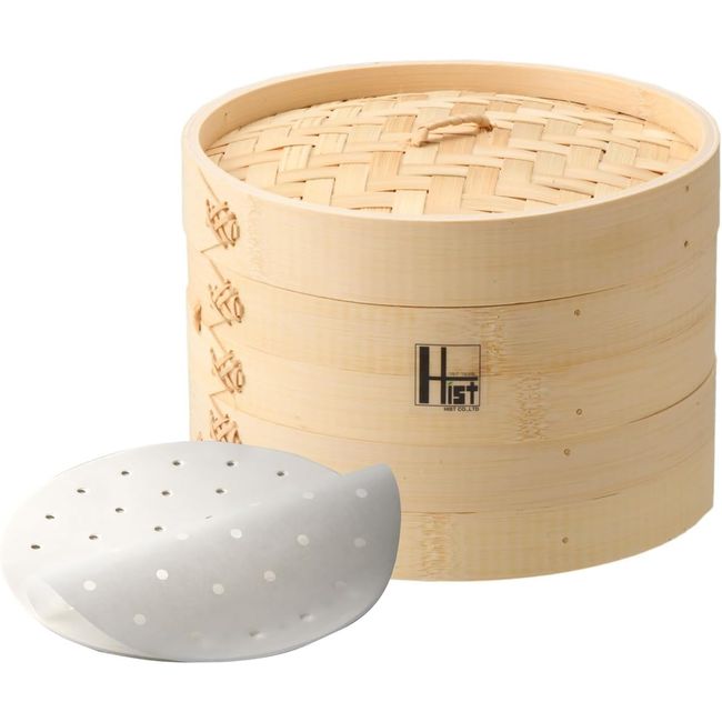 Heist Bamboo Seiro Main Unit / Lid Set of 2 Main Units, Commercial Use, Steamer (Bamboo Seiro 5.9 inches (15 cm)