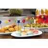 Party Forks 6 pcs 10cm s/s &100 % Silicone Guaranteed quality