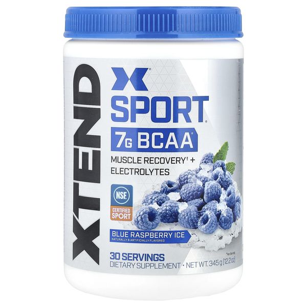 Sport®, 7G BCAA, Blue Raspberry Ice, 12.2 oz (345 g)