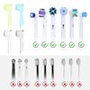 2 Pcs Electric Toothbrush Cover Caps, Electric Toothbrush Head Covers Compatible with Oral B Electric Toothbrush Heads