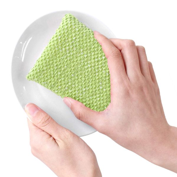 OKA PLYS Base Silver Ion Disinfecting Sponge 2 (Green)