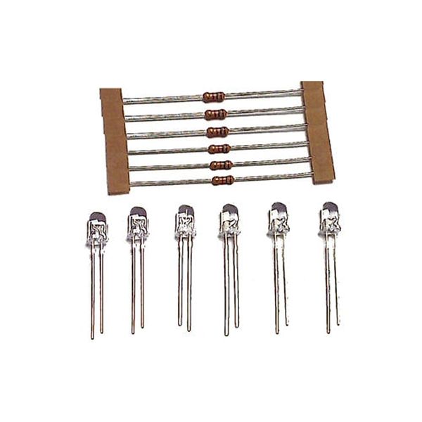 Train Tech TTLED4 LED Pack Fire Effect (2 Extra Sets)