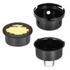 Sourcingmap Metal Air Compressor Filter Silencer, 1/2 BSP 20mm Thread, 2.91" Height, 2.44" Diameter