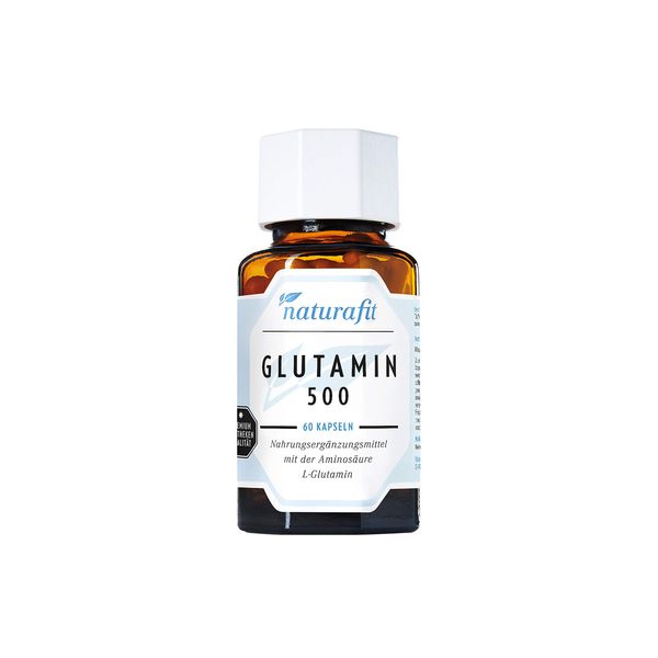 Naturafit Glutamine 500 mg Capsules