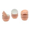 Mombake Mini Foil Cupcake Cases,Muffin Baking Cups(Rosegold, 300-Count)