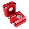 VOANZO 2PCS Motorcycle Handlebar Risers 22mm Universal Motorcycle Handle Bar Riser Mount Clamps Adapter