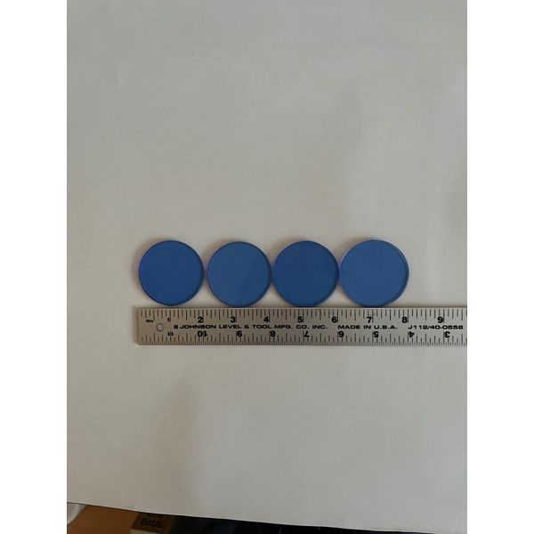 4 LIGHT BLUE Color Lens for MR16, 2 Inch Diameter