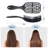 Vinabo Hair Brush, Hair Brush without Pulling, Detangling Brush, Suitable for Curls & Long Hair Hair Hair Brush for Wet and Dry Hair, Detangling Massage Brush for Women/Men/Children