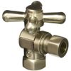 Jaclo 615-SN 3/8" IPS x 3/8" OD Angle Valve, Satin Nickel