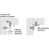 Corner Pull in Bracket Screws Included Pack of 4