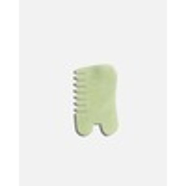 Island Jade Gemstone Gua Sha + Massaging Comb