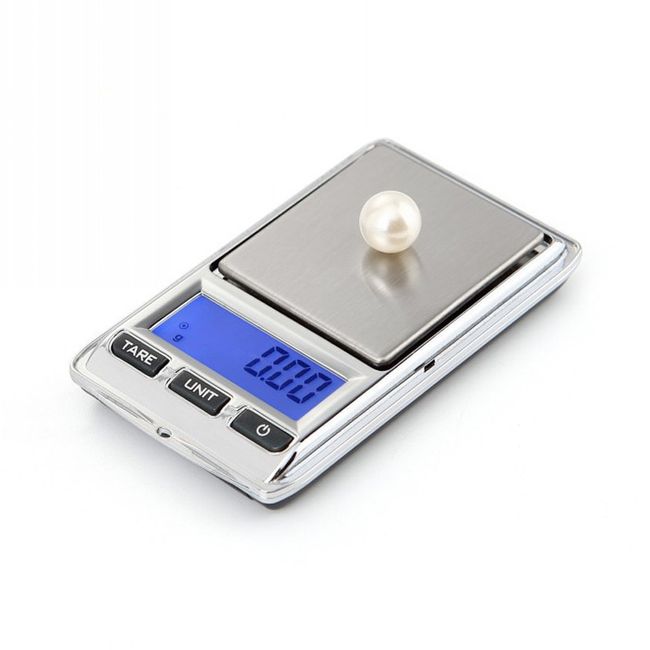 Digital Gram Scale 500g 0.01g Food Scale, High Accuracy Kitchen Scale,  Multifunctional Stainless Steel Mini Pocket Scale with LCD Display Tare  Features, Silver 