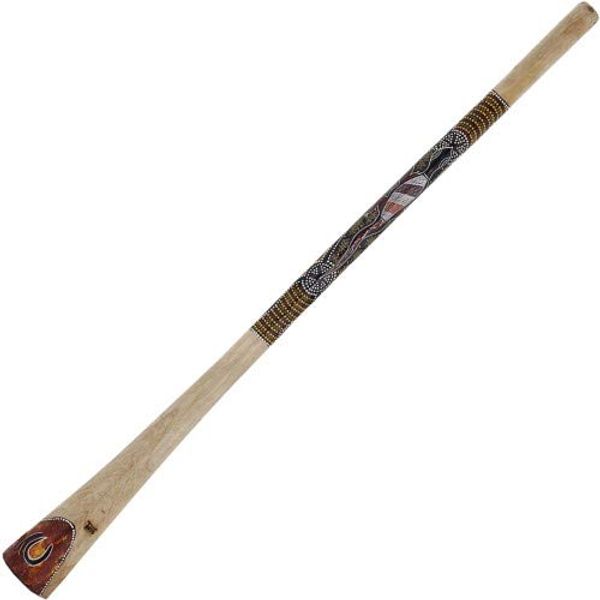 Terre Didgeridoo Teak bemalt 150cm