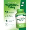 Magnesium Oxide 250 mg | 250 Caplets | Extra Strength | by Nature's Truth
