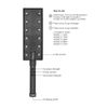 Shots ElectroShock E-Stim Paddle Black ELC023BLK