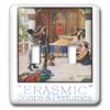 3dRose lsp_169724_2 Erasmic Soaps and Perfumes Egyptian Scene Light Switch Cover