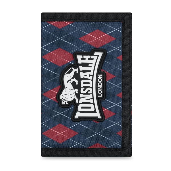 Lonsdale Unisex SABDEN Geldbörse, Navy/Red