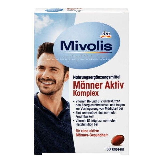 Mivolis Iron + Vitamin C effervescent Tablets - Dietary Supplements 4 Packs  x 20 pcs