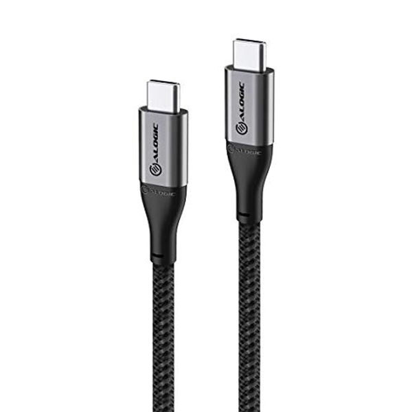 Alogic - Ultra USB-C to USB-C cable 5A/480Mbps - Space Grey (Length: 3 m)