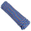 toolzone TD053 12 mm x 30 m Multipurpose Utility Rope - Multi-Colour
